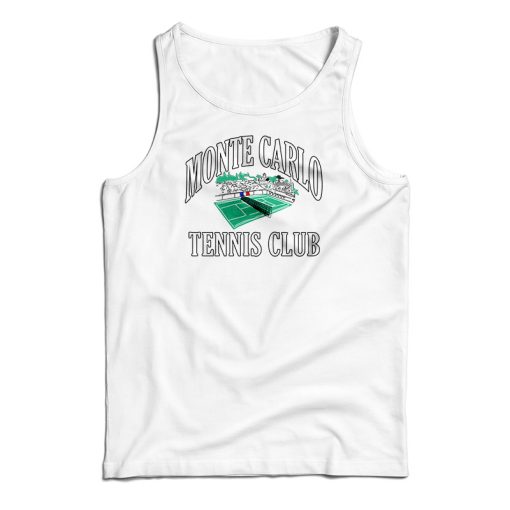 Monte Carlo Tennis Club Illustration Tank To