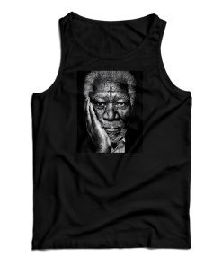 Morgan Freeman Photographed Tank Top Morgan Freeman Photographed Tank Top