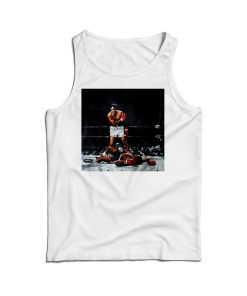 Muhammad Ali Knocks Out Sonny Liston Tank Top Men’s And Women’s