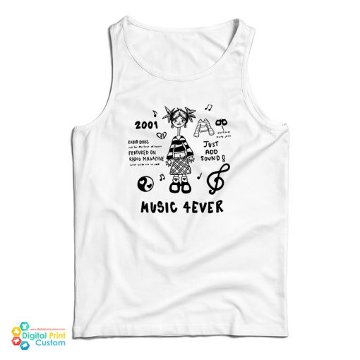 Music 4ever Tank Top For UNISEX