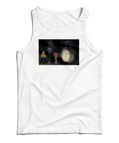 My Neighbor Totoro X Bernie Sanders Meme Tank Top For UNISEX