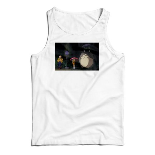 My Neighbor Totoro X Bernie Sanders Meme Tank Top For UNISEX