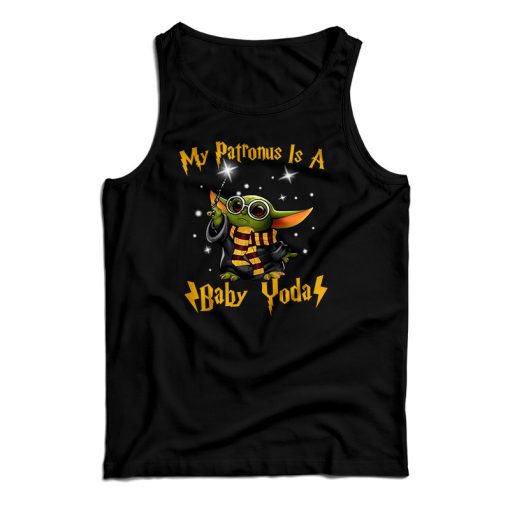 My Patronus Is A Baby Yoda Harry Potter Tank Top For UNISEX