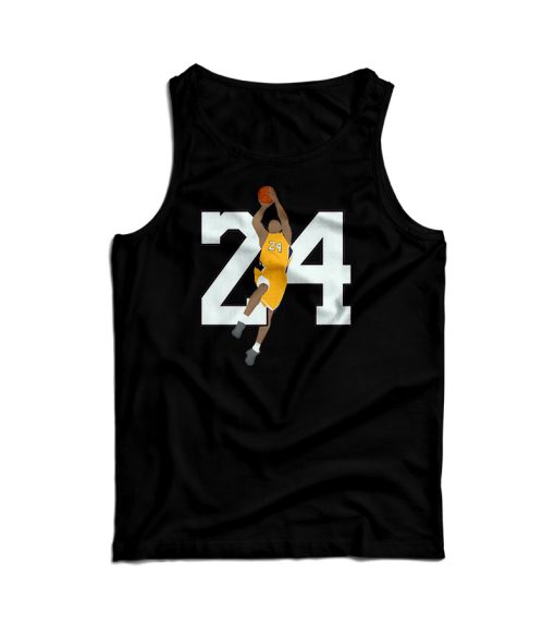 NBA Kobe Bryant Number 24 Tank Top For Men’s And Women’s