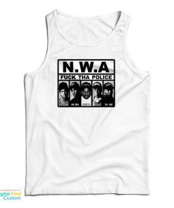 NWA Fuck Tha Police Tank Top For UNISEX