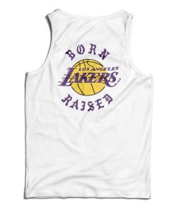 NWT Born X Raised New Era Lakers Rocker Tank Top For UNISEX