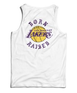 NWT Born X Raised New Era Lakers Rocker Tank Top For UNISEX