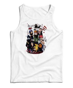 Naruto Akatsuki Tank Top For UNISEX