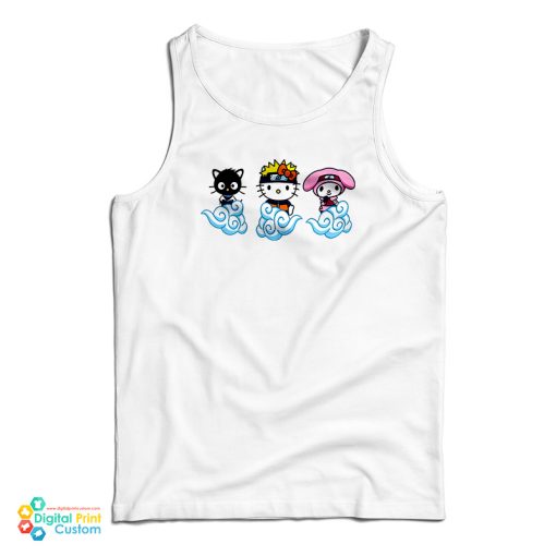 Naruto Shippuden x Hello Kitty Tank Top