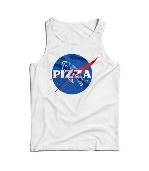 Nasa Pizza Parody Logo Tank Top Cheap For Men’s And Women’s