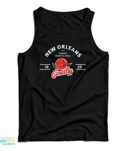 New Orleans Finest Beans And Peas Camellia Tank Top New Orleans Finest Beans And Peas Camellia Tank Top