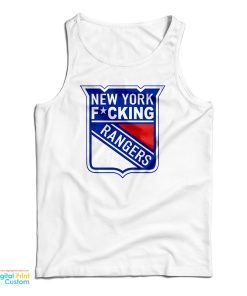 New York Fucking Rangers Tank Top For UNISEX