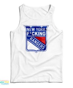 New York Fucking Rangers Tank Top For UNISEX