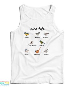 Nice Tits Birds Birdwatcher Tank Top