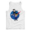 Nope Kim Jong Un And Trump Parody Nasa Tank Top For UNISEX