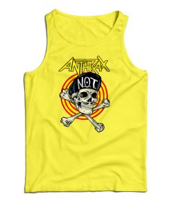 Not Man Anthrax Tank Top For UNISEX