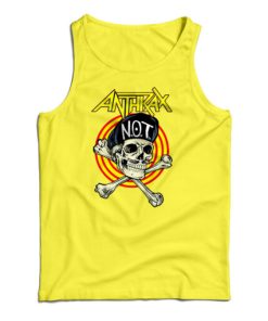 Not Man Anthrax Tank Top For UNISEX