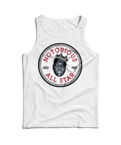 Notorious BIG All Star Converse Parody Logo Tank Top For UNISEX