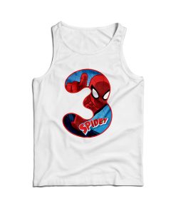 Official Marvel Movie Spiderman Number 3 Tank Top Men And Women Official Marvel Movie Spiderman Number 3 Tank Top Men And Women