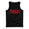 Official Stranger Things Merchandise Logo Tank Top Men’s And Women’s