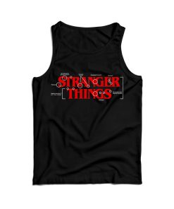 Official Stranger Things Merchandise Logo Tank Top Mens And Womens 1