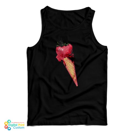 Olivia Rodrigo Strawberry Ice Cream Tank Top For UNISEX