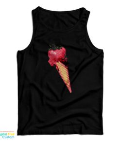 Olivia Rodrigo Strawberry Ice Cream Tank Top For UNISEX 1 Olivia Rodrigo Strawberry Ice Cream Tank Top For UNISEX 2