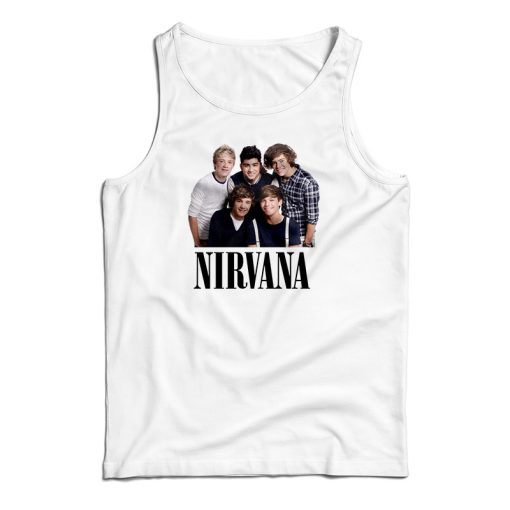 One Direction Nirvana Parody Tank Top