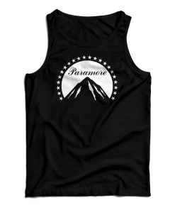 Paramore Paramount Logo Tank Top For UNISEX Paramore Paramount Logo Tank Top For UNISEX