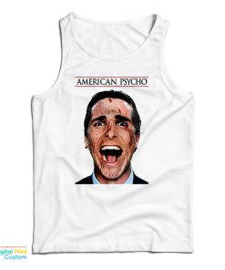 Patrick Bateman American Psycho Movie Tank Top For UNISEX Patrick Bateman American Psycho Movie Tank Top For UNISEX