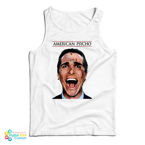 Patrick Bateman American Psycho Movie Tank Top For UNISEX