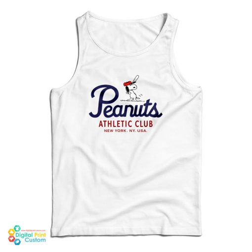 Peanuts Athletic Club New York Tank Top For UNISEX