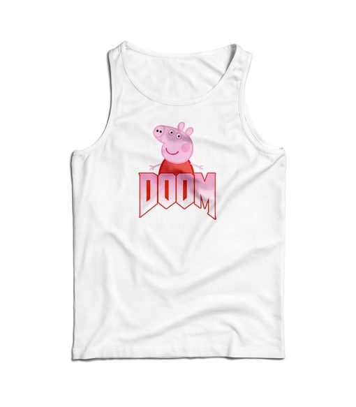 Peppa Pig Doom Parody Tank Top For Men’s And Women’s