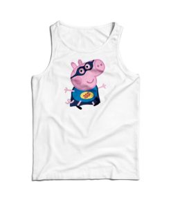 Peppa Pig Is A Super Hero Parody Tank Top For Men’s And Women’s