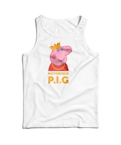 Peppa Pig X Notorious B.I.G Parody Tank Top For Men’s And Women’s