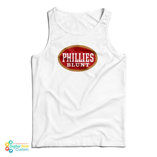 Phillies Blunt Logo Tank Top For UNISEX