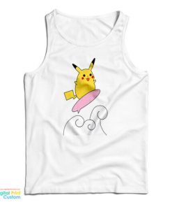 Pikachu Surf Pokemon Tank Top For UNISEX