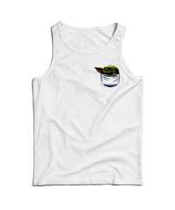 Pocket Baby Yoda Mandalorian Tank Top Cheap For Men’s And Women’s
