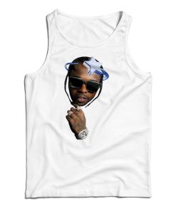 Pop Smoke Halo Collaboration Tank Top Pop Smoke Halo Collaboration Tank Top