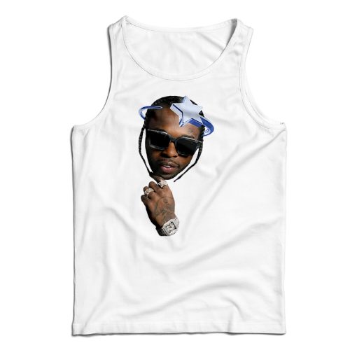 Pop Smoke Halo Collaboration Tank Top