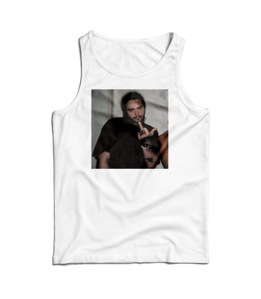 Post Malone Middle Finger Tank Top For Men’s And Women’s