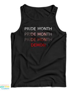 Pride Month Demon Tank Top For UNISEX Pride Month Demon Tank Top For UNISEX