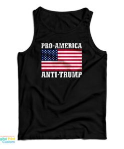 Pro-America Anti-Trump Tank Top For UNISEX