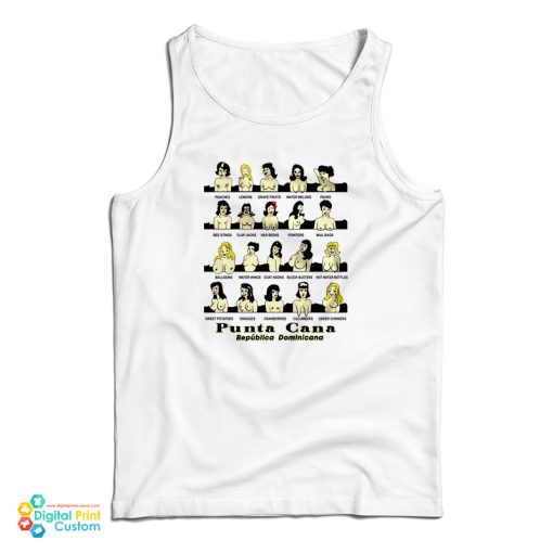 Punta Cana Dominican Republic Boobs Tank Top For UNISEX