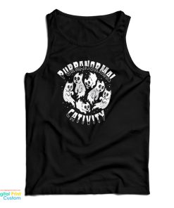 Purranormal Cativity Halloween Cat Ghost Tank Top For UNISEX Purranormal Cativity Halloween Cat Ghost Tank Top For UNISEX