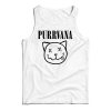 Purrvana Nirvana Parody Logo Tank Top For Men’s And Women’s