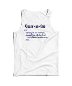 Quarantine Definition Noun Tank Top For Men’s And Women’s