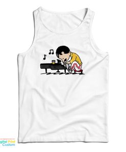Queenuts – Freddie Mercury Peanuts Tank Top For UNISEX Queenuts – Freddie Mercury Peanuts Tank Top For UNISEX
