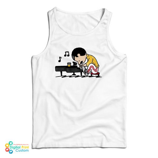 Queenuts – Freddie Mercury Peanuts Tank Top For UNISEX