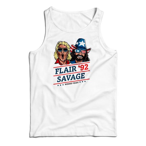 RIC Flair 92 Savage Woo Yeah Tank Top